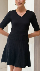 Jasmyn Mini Dress - Black