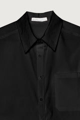 OVERSIZED SHIRT WITH OPEN BACK