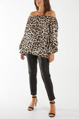 Leopard Print Blouse