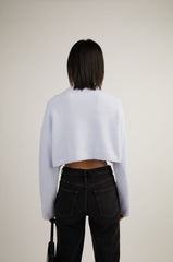 RELAXED FIT CROPPED SWEATER