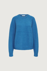 BLUE CREWNECK SWEATER