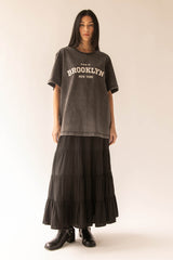 OVERSIZED GRAPHIC 'BROOKLYN' T-SHIRT