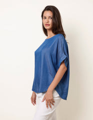 Mid Denim Wash Top