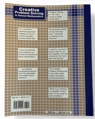 Creative Problem Solving in School Mathematics