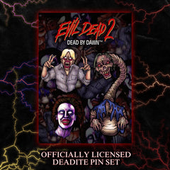 EVIL DEAD 2 - Deadite Pin Set from Creature Cosmetics