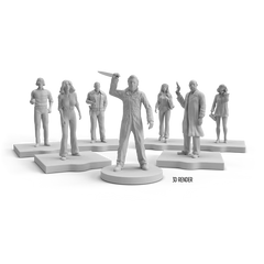 Halloween (1978) - Miniature Characters from Trick or Treat Studios