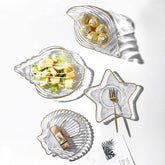 Ocean: A Set Of Four Plates, Glassware-Weilai Concept-Weilai Concept