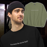 The Movie Lied Embroidered Sweatshirt - 40th Anniversary Collection