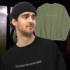 The Movie Lied Embroidered Sweatshirt - 40th Anniversary Collection