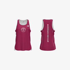 Women's BackRoads Achieve Singlet Pink