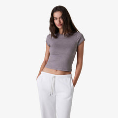 Women's Short Sleeve Halo Baby Tee