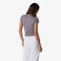 Women's Short Sleeve Halo Baby Tee
