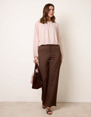 Batwing Puffball Blouse