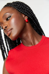COLOURED CHUNKY MINI HOOPS