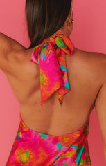 Jasmine Tie Mini Dress ~ Miss Malibu