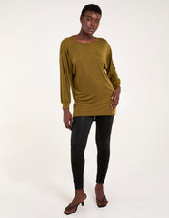 Mini Ribbed Hi-Low Tunic