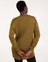 Mini Ribbed Hi-Low Tunic