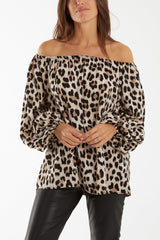 Leopard Print Blouse