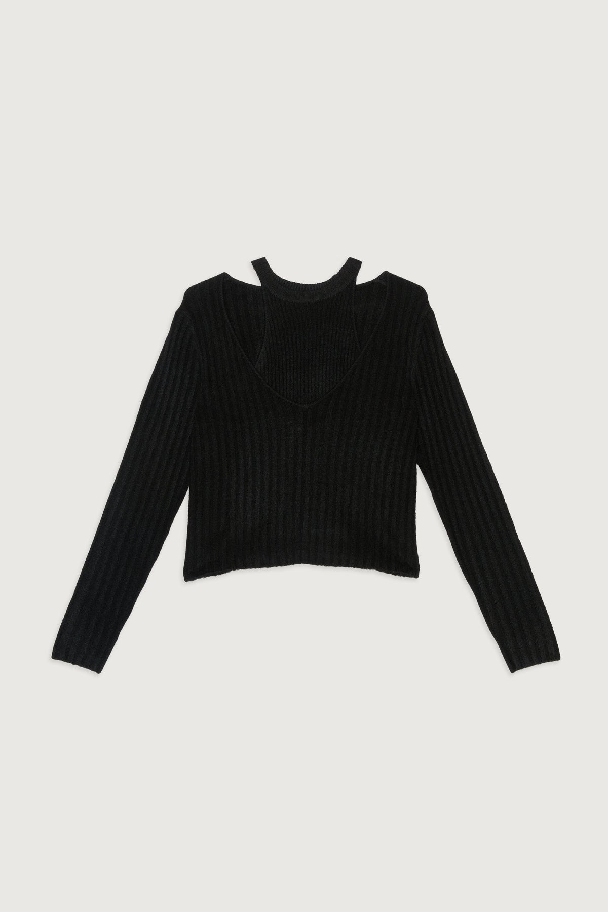 LAYERED SWEATER AND TANK SET