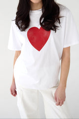 HEART GRAPHIC T-SHIRT