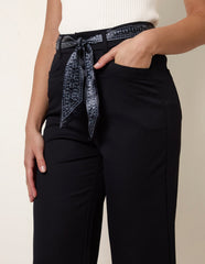 Scarf Belt Trousers
