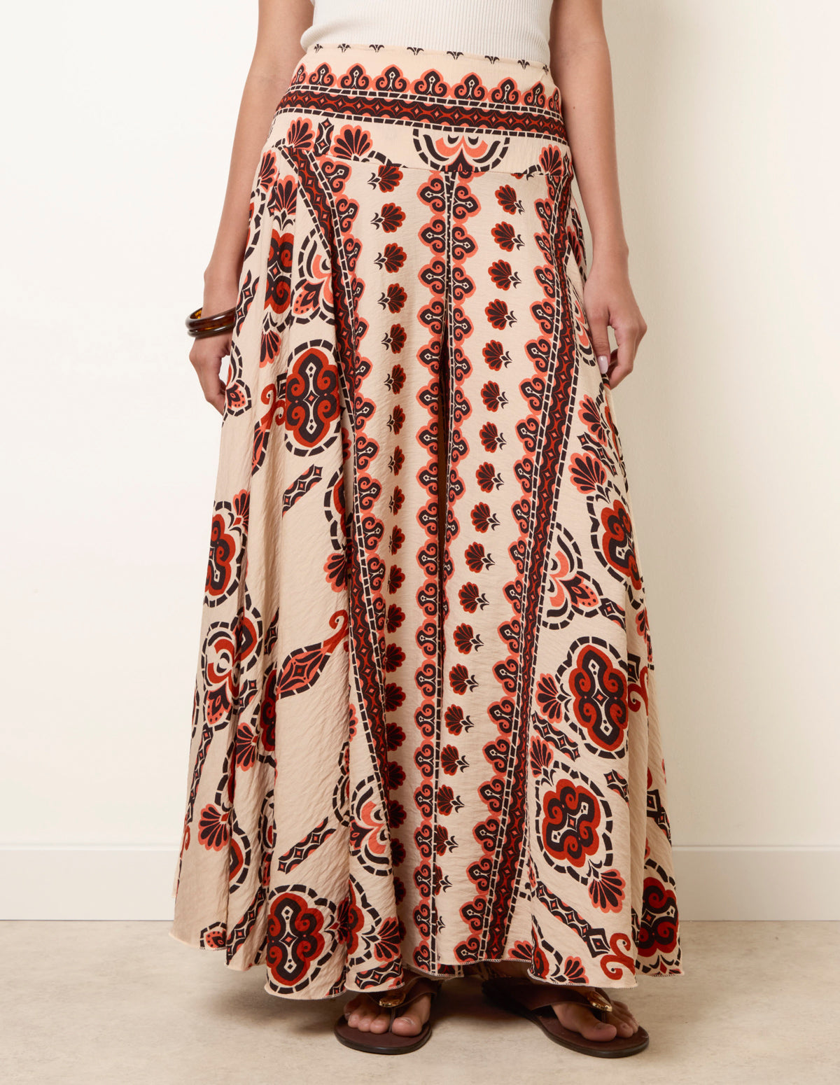 Deep Waist Flowy Pants