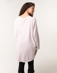 Lace Bow Sweat Top