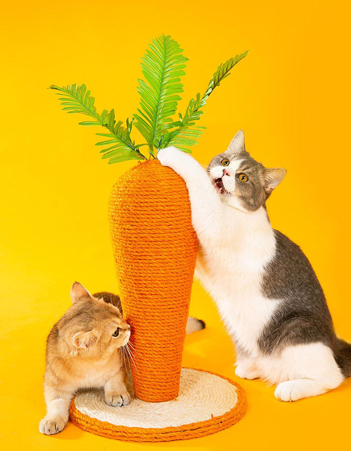 Calo's Carrot, Cat Toy, Hemp Rope, Cat Scratcher-Weilai concept-Weilai Concept