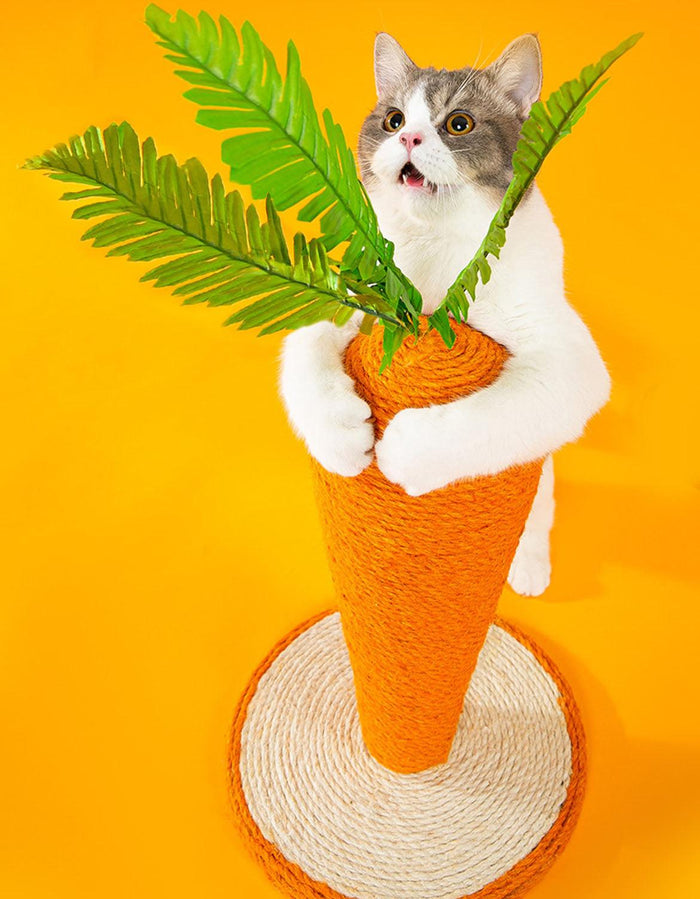 Calo's Carrot, Cat Toy, Hemp Rope, Cat Scratcher-Weilai concept-Weilai Concept
