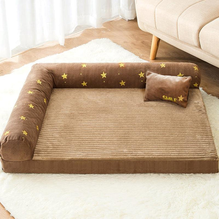 Herringbone Pet Bed, Dog Bed, Cat Bed-Weilai Concept-Weilai Concept