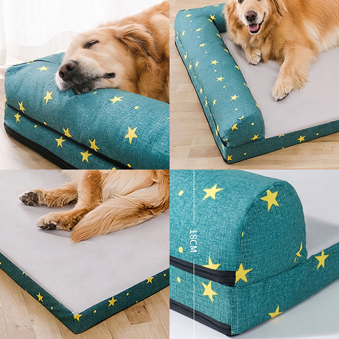 Herringbone Pet Bed, Dog Bed, Cat Bed