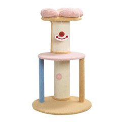 Lori Cat Climber, Cat Tree, Coral Fleece-Weilai Concept-A-Weilai Concept