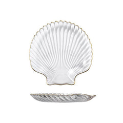 Ocean: A Set Of Four Plates, Glassware-Weilai Concept-Weilai Concept