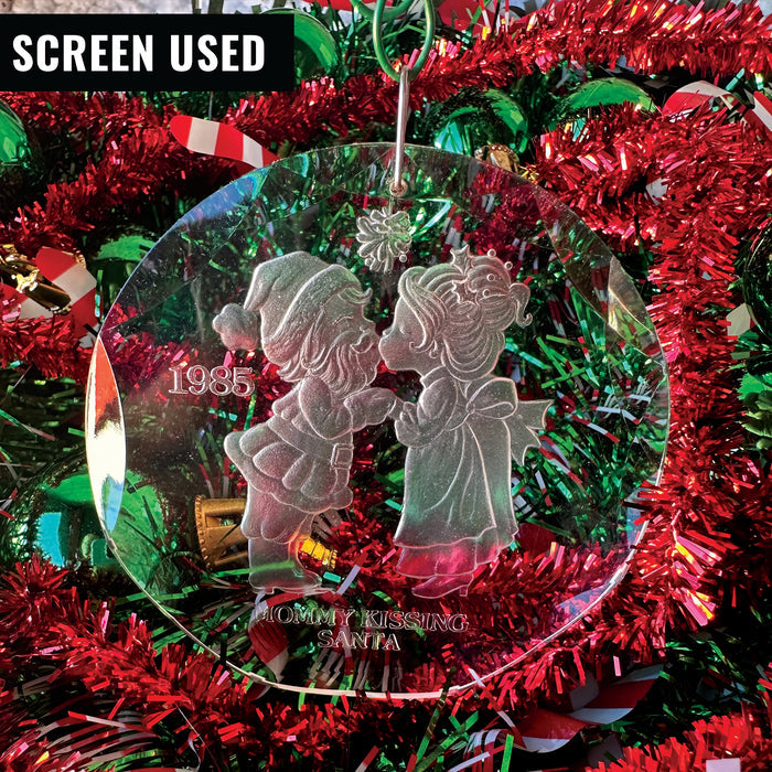 OFFICIAL PROP - SCREEN USED: Mommy Kissing Santa, 1985