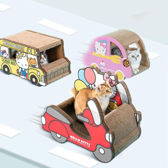 Pipi's Car, Cat Scratching Post, Cat Scratchers, Cat Toy, Cardboard-Weilai concept-Weilai Concept