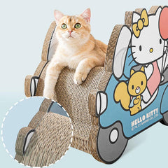 Pipi's Car, Cat Scratching Post, Cat Scratchers, Cat Toy, Cardboard-Weilai concept-Weilai Concept