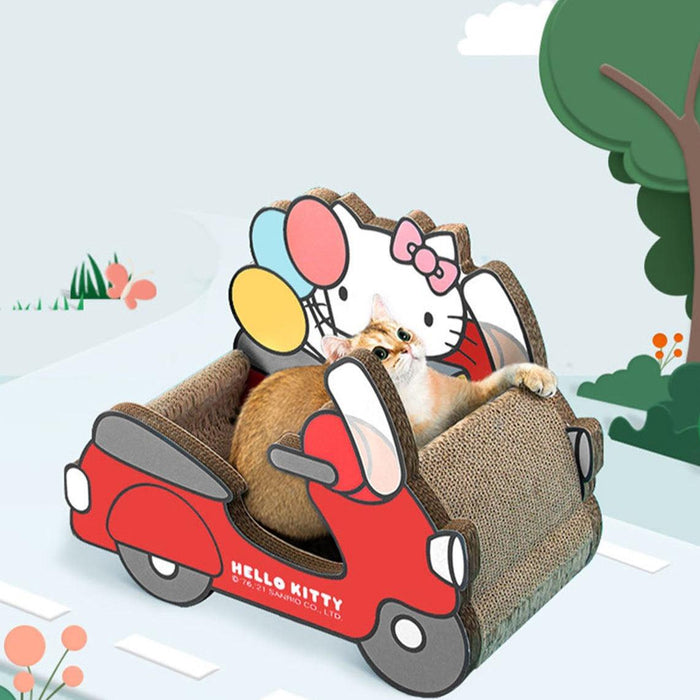 Pipi's Car, Cat Scratching Post, Cat Scratchers, Cat Toy, Cardboard-Weilai concept-Weilai Concept