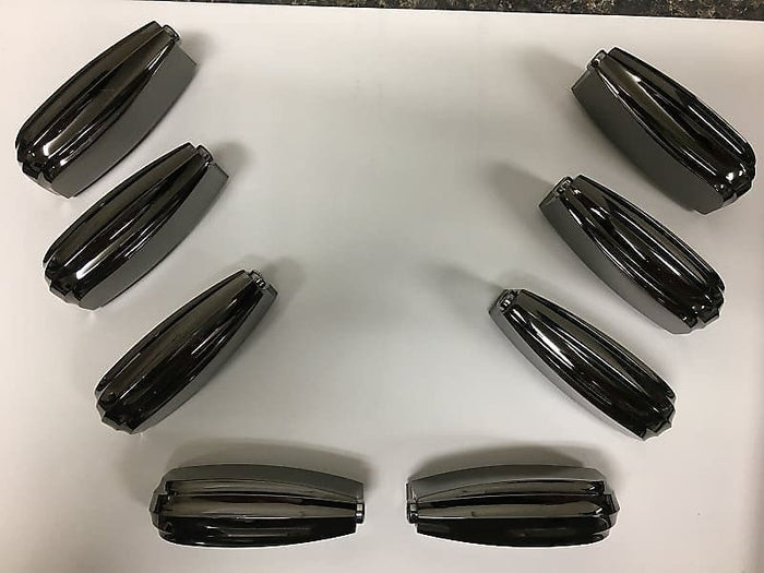 Slingerland Radio King Black Nickel Plated Tom and Bass Drum Lugs