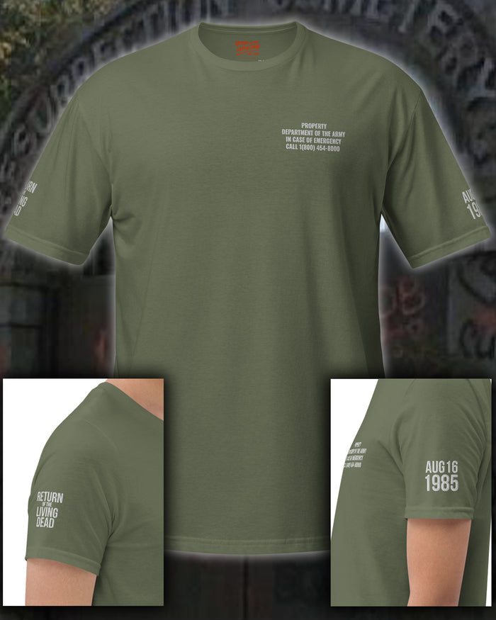 Trioxin Barrel Embroidered Tee - 40th Anniversary Collection